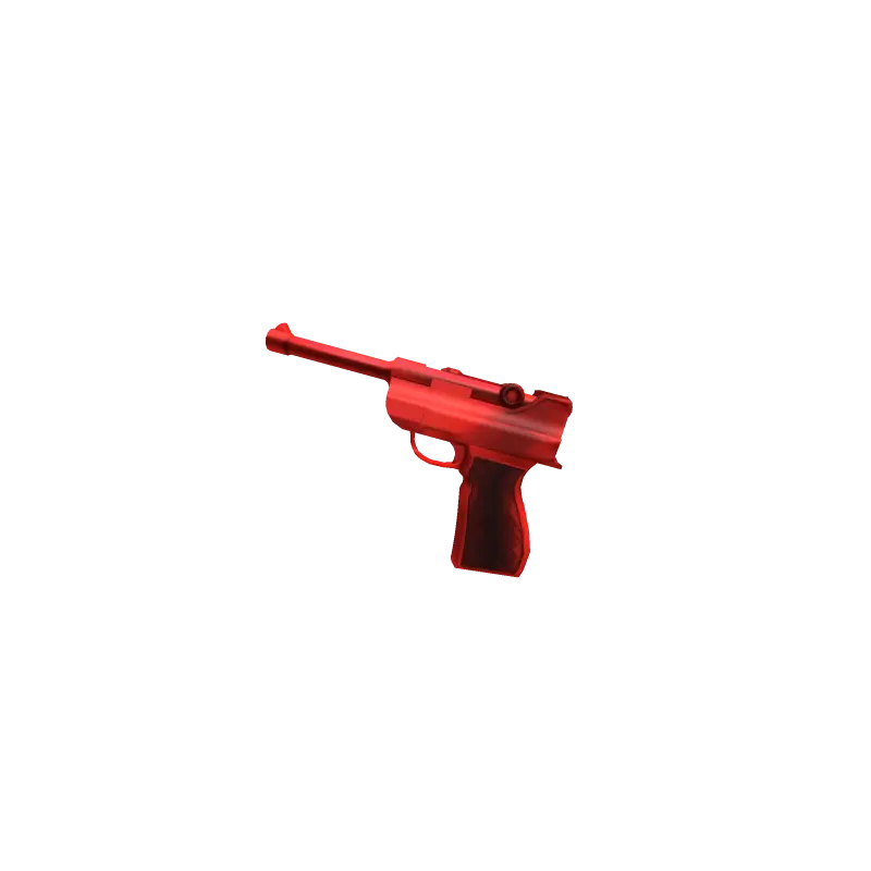 Red Luger Gun